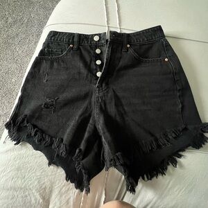 Wild fable high rise denim shorts